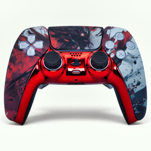 Crimson Beast 2 PS5 Pro Controller mit TMR-Sticks – Frontansicht