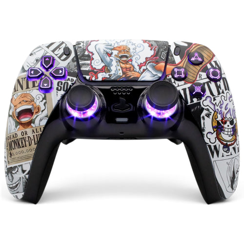 Gear 5 PS5 Pro Controller – Custom PS5 Controller mit TMR Anti-Stick-Drift Joysticks, Frontansicht