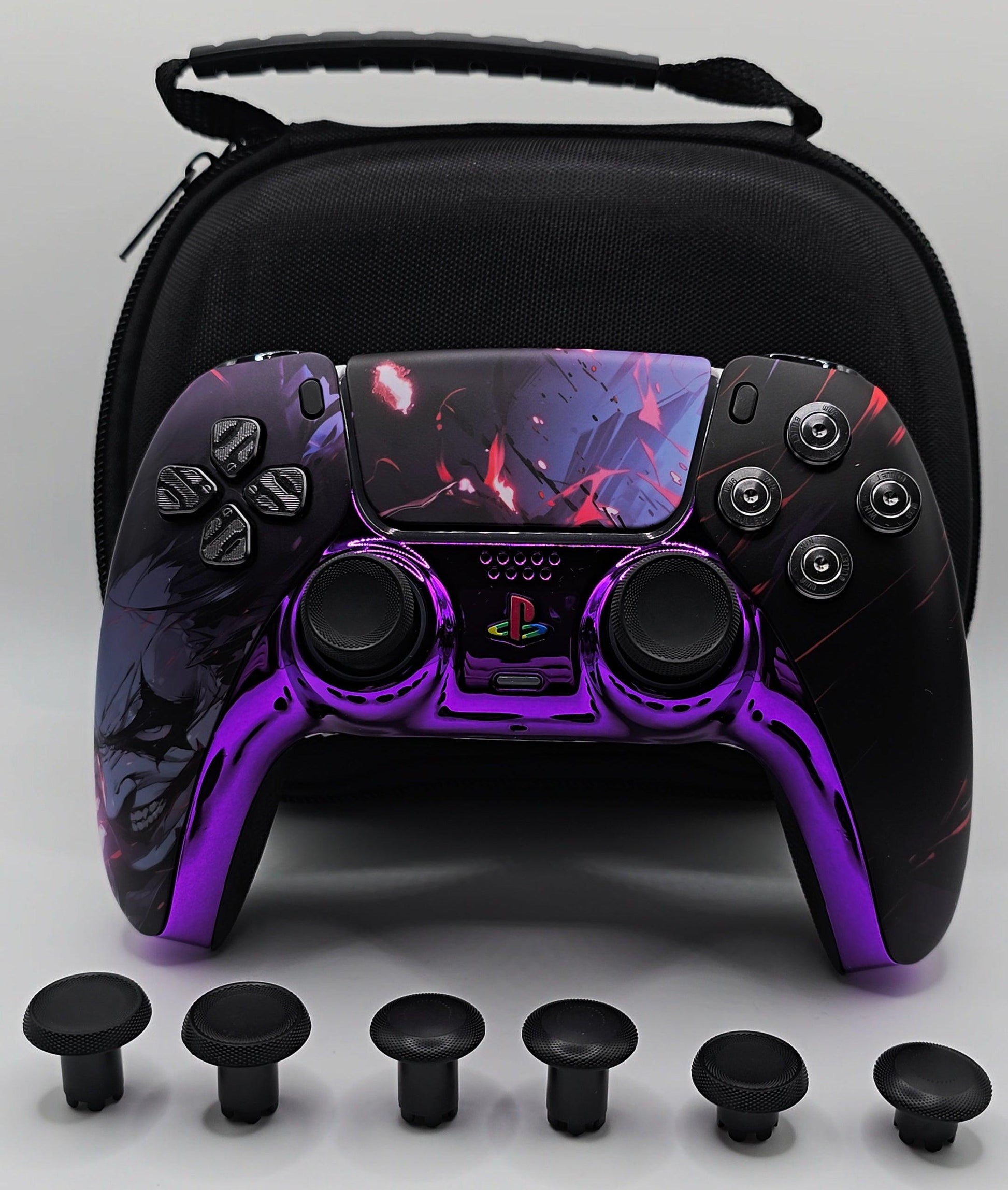Joker Custom PS5 Scuf Controller Schweiz – Kein Stick-Drift dank TMR-Sticks, Back Paddles & Smart Triggers | SwissAimController