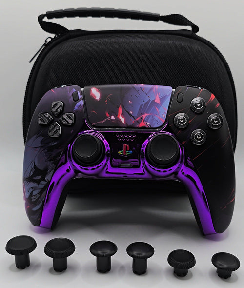 Joker PS5 Pro Controller – Custom PS5 Controller mit TMR Anti-Stick-Drift Joysticks, Frontansicht