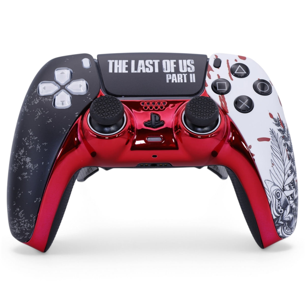 LOU II Style PS5 Pro Controller mit TMR-Sticks – Frontansicht