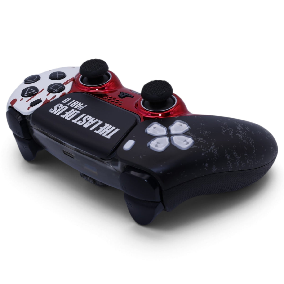 LOU II Style PS5 Pro Controller mit TMR-Sticks – schräge Produktansicht