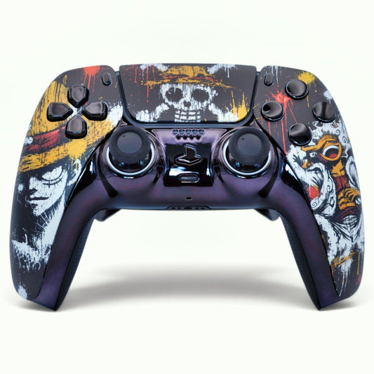 Luffy Max PS5 Pro Controller mit TMR-Sticks – Frontansicht