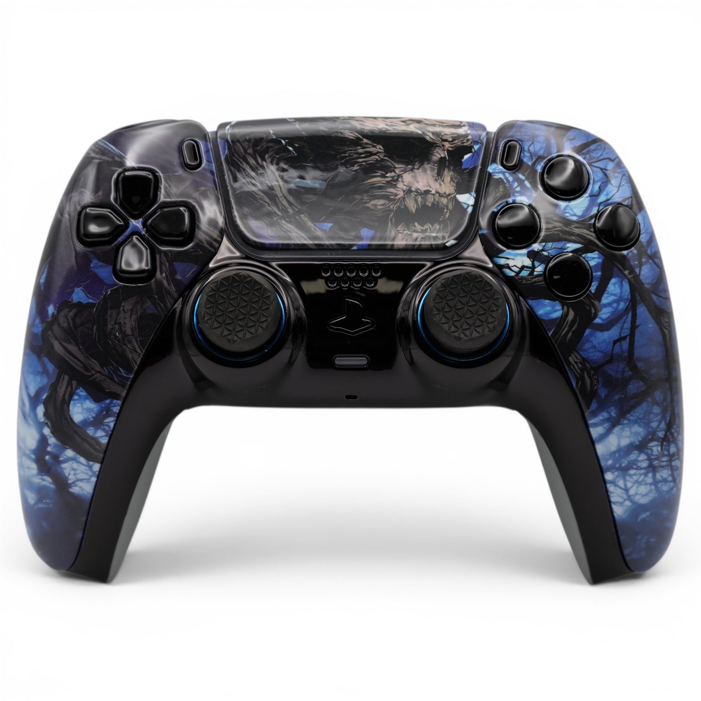 Monster Beast UV Custom PS5 Scuf Controller Schweiz – Kein Stick-Drift, TMR-Sticks, Back Paddles, leuchtet unter UV-Licht | SwissAimController