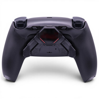 New Joker PS5 Pro Controller mit TMR-Sticks – Rückansicht mit vier Paddles und OLED-Display