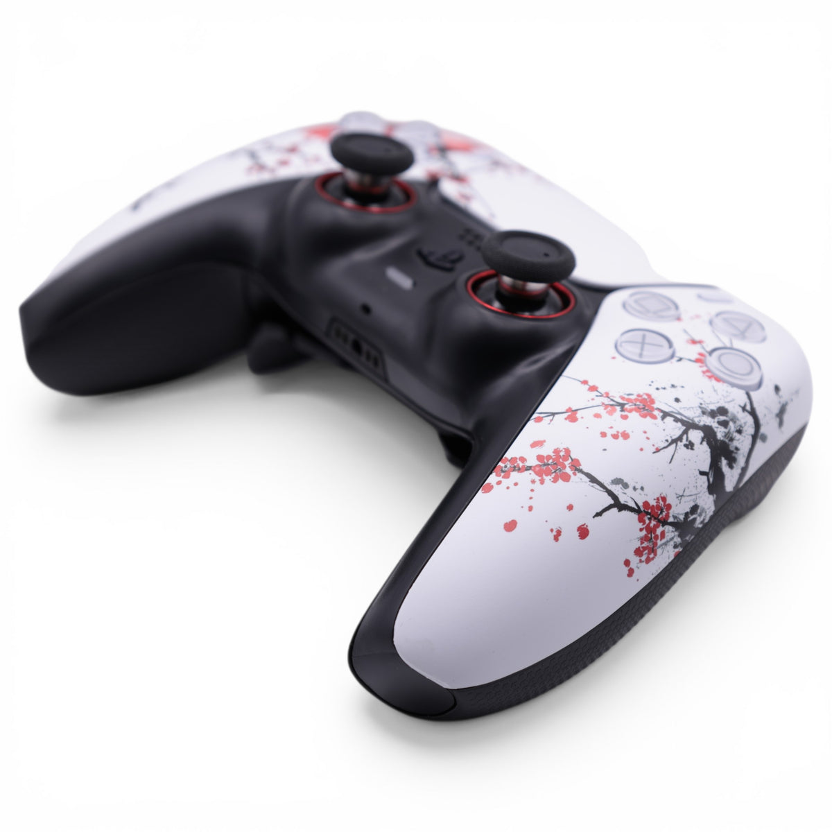TMR Anti-Stick-Drift Joysticks am Palmatum PS5 Pro Controller, Detailansicht