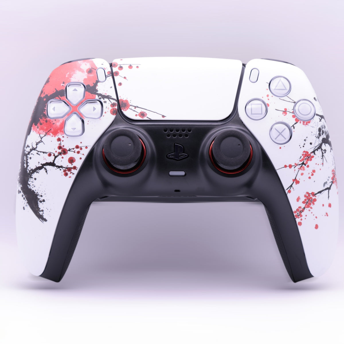 Palmatum PS5 Pro Controller – Custom PS5 Controller mit TMR Anti-Stick-Drift Joysticks, Frontansicht
