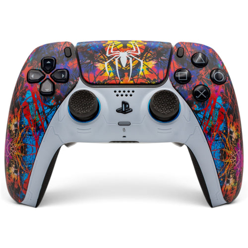 Peacock Spider Style PS5 Pro Controller mit TMR-Sticks – Frontansicht