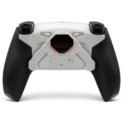 Peacock Spider Style PS5 Pro Controller mit TMR-Sticks – Rückansicht mit vier Paddles und OLED-Display