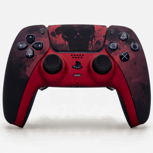 Red Skull 2 PS5 Pro Controller mit TMR-Sticks – Frontansicht
