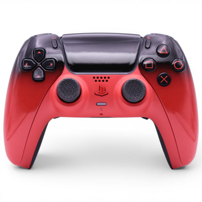 Red Custom PS5 Scuf Controller Schweiz – Kein Stick-Drift dank TMR-Sticks, Back Paddles & Smart Triggers | SwissAimController
