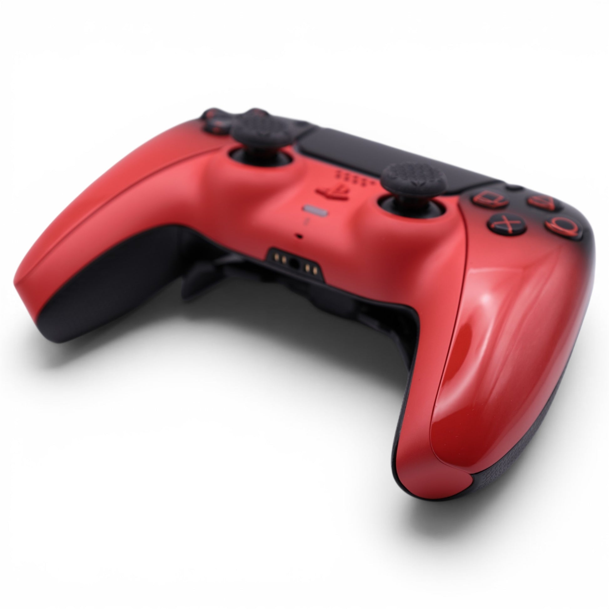 Red PS5 Scuf Controller Rückseite mit Back Paddles – SwissAimController Schweiz