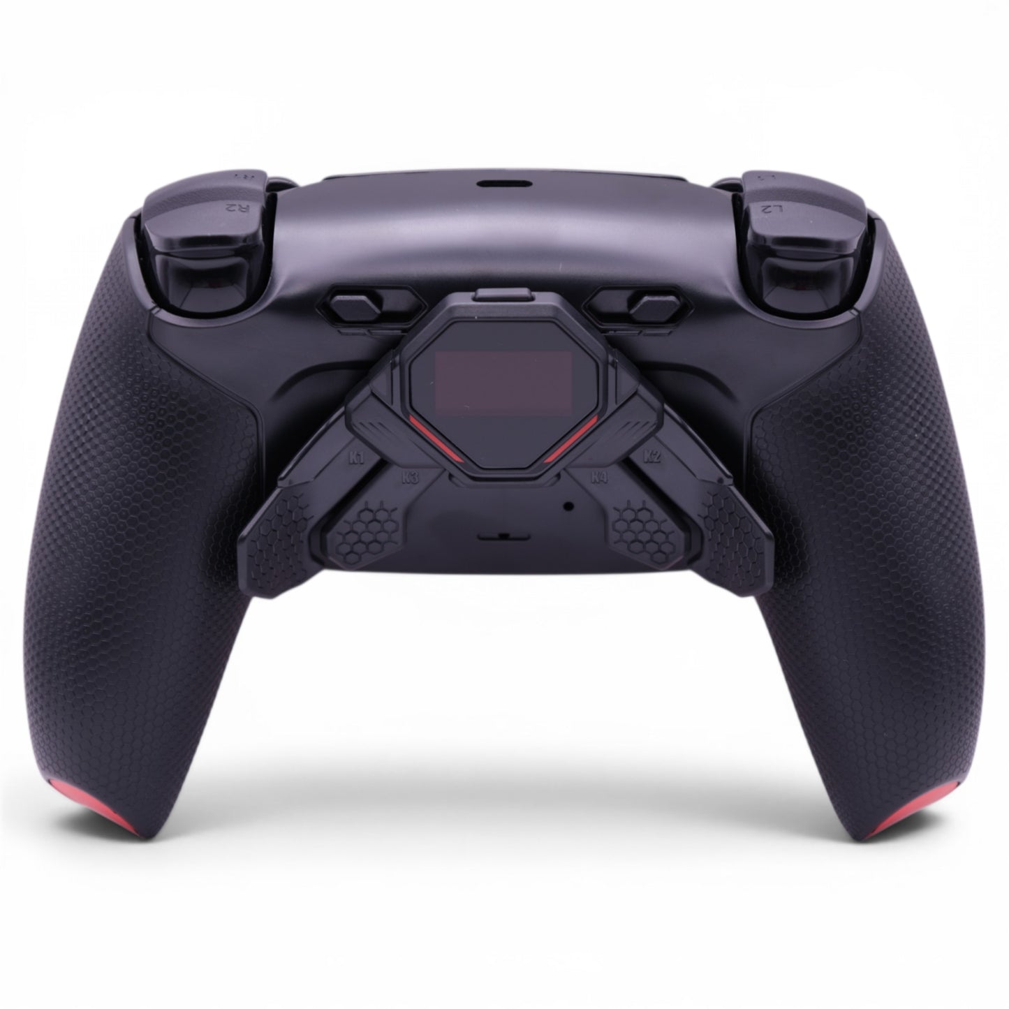 Red PS5 Scuf Controller Vorderansicht – SwissAimController Schweiz