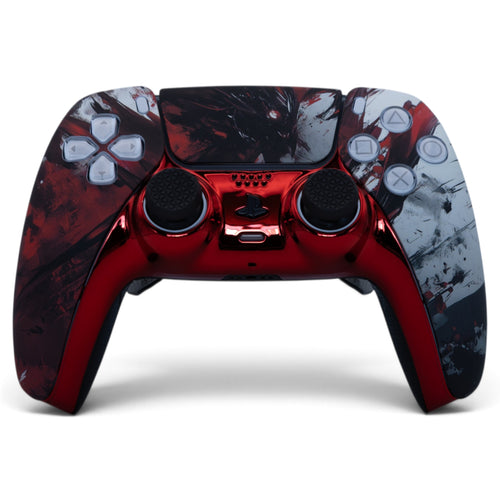 Crimson Beast 2 Custom PS5 Controller mit TMR Anti-Stick-Drift – Produktansicht 1
