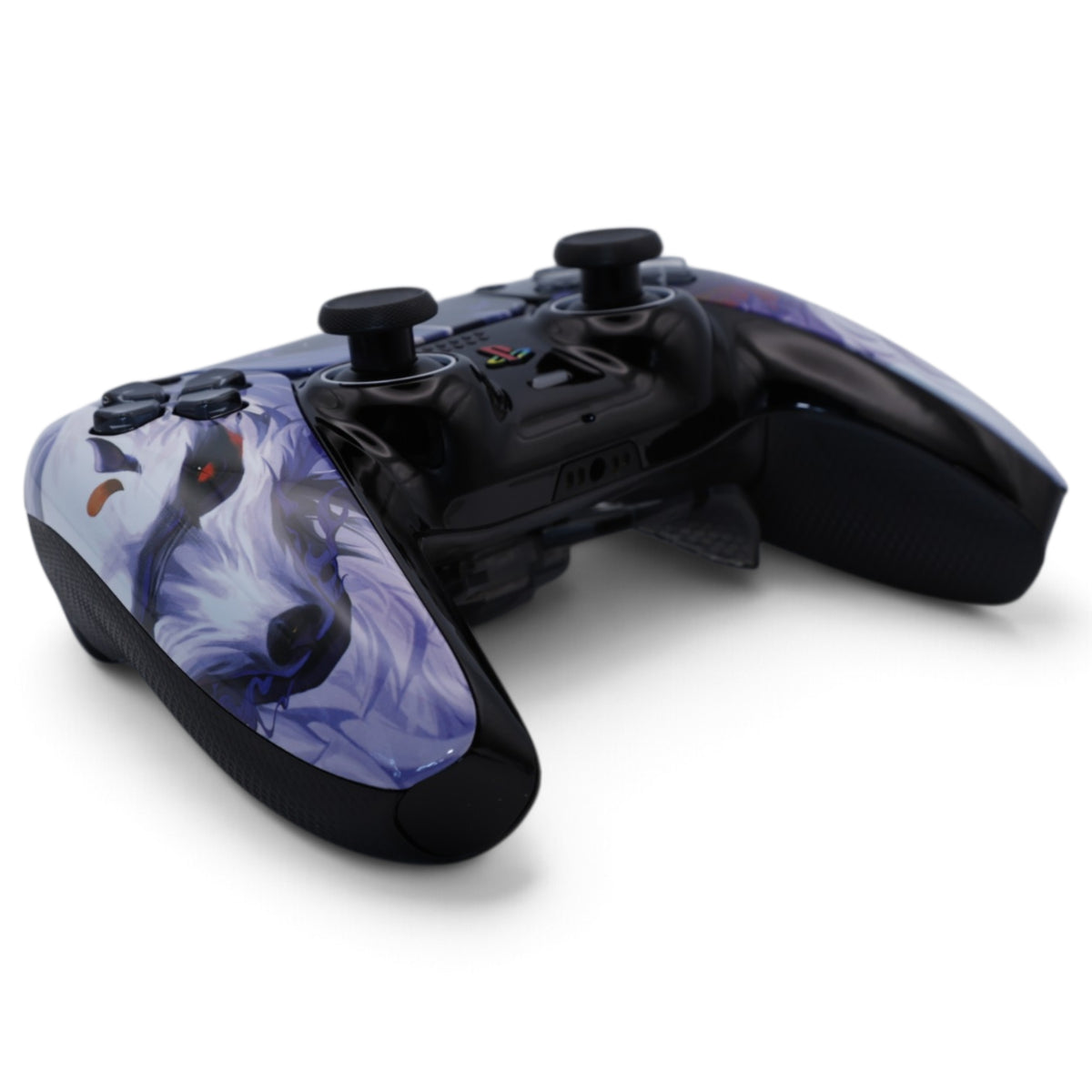 White Wolf Custom PS5 Controller mit TMR Anti-Stick-Drift und Full Mouse Click – Produktansicht 7