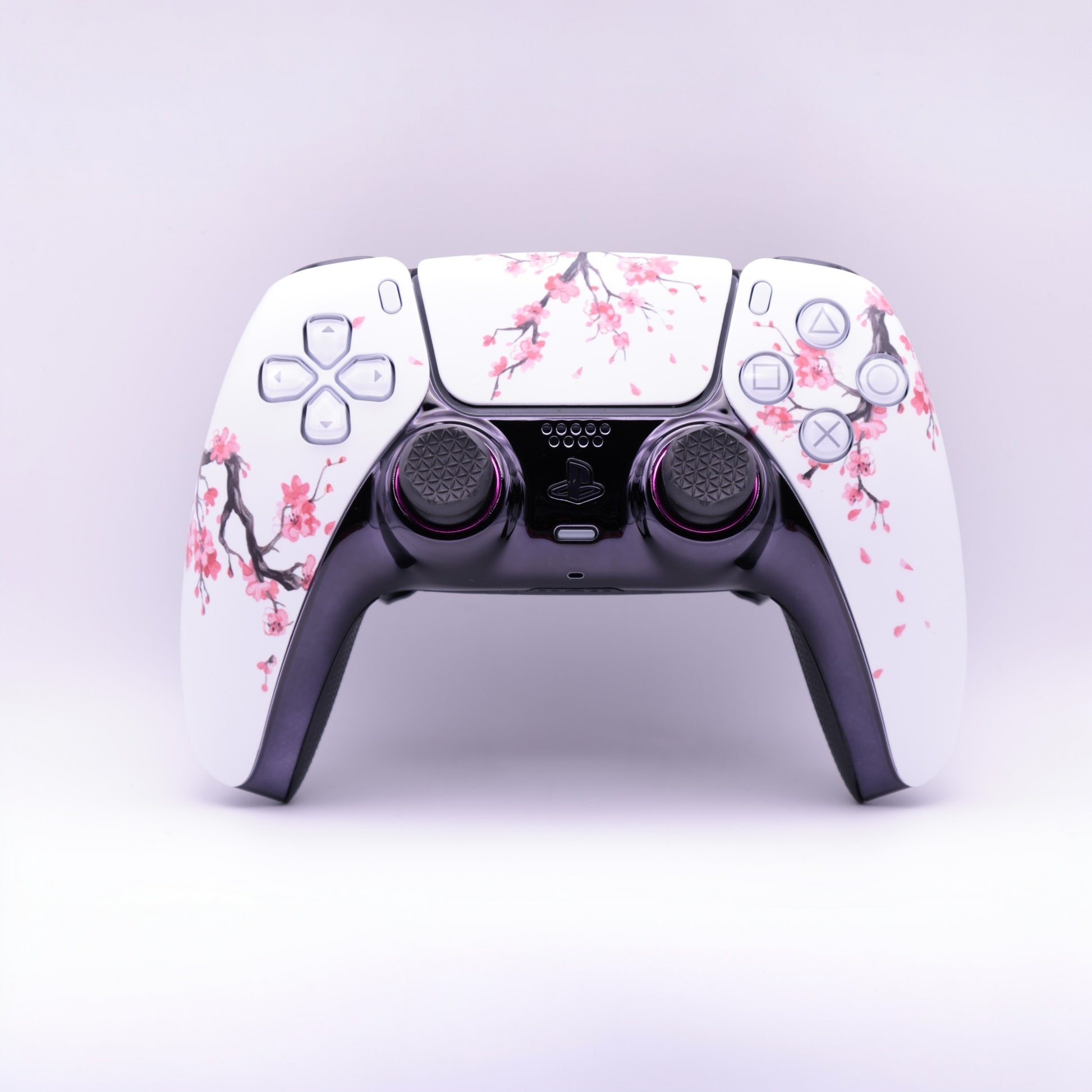 Sakura Custom PS5 Scuf Controller Schweiz – Kein Stick-Drift dank TMR-Sticks, Back Paddles & Smart Triggers | SwissAimController
