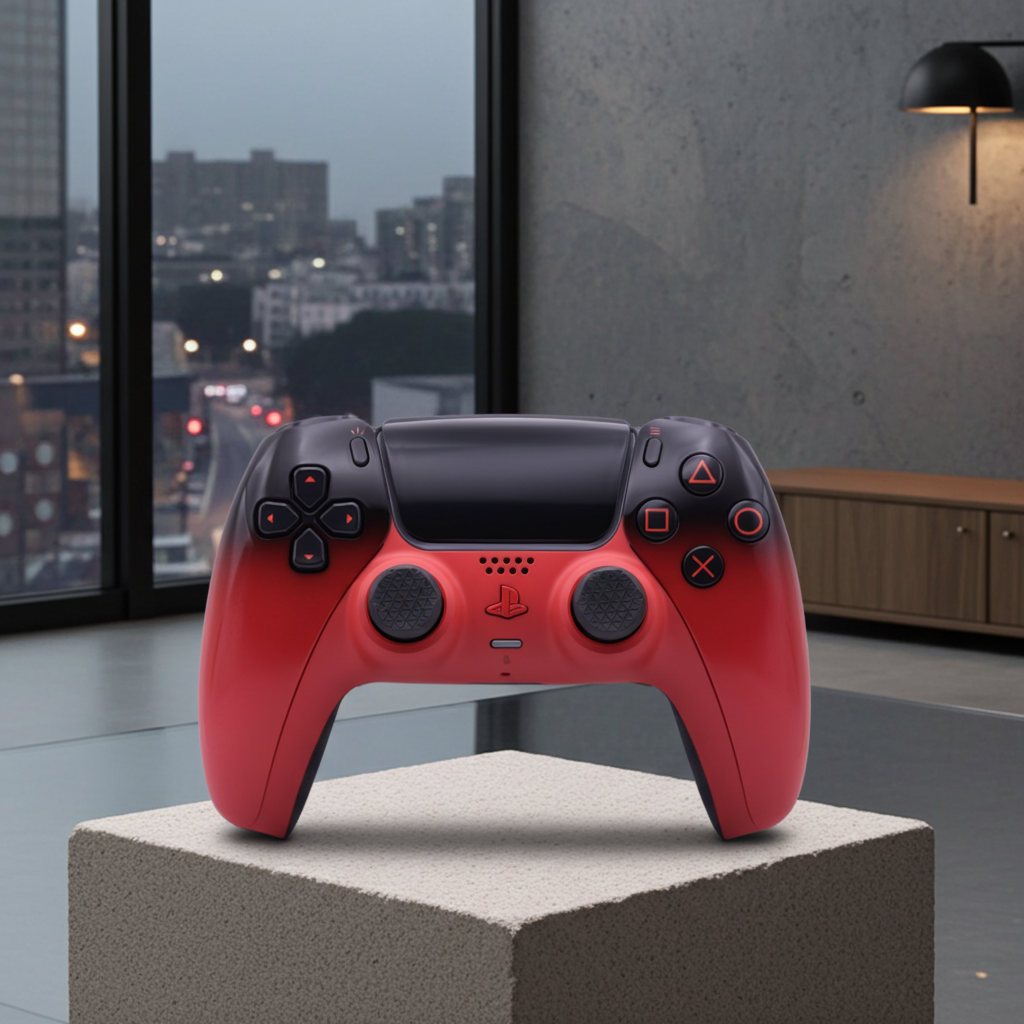 Red PS5 Pro Scuf Controller TMR