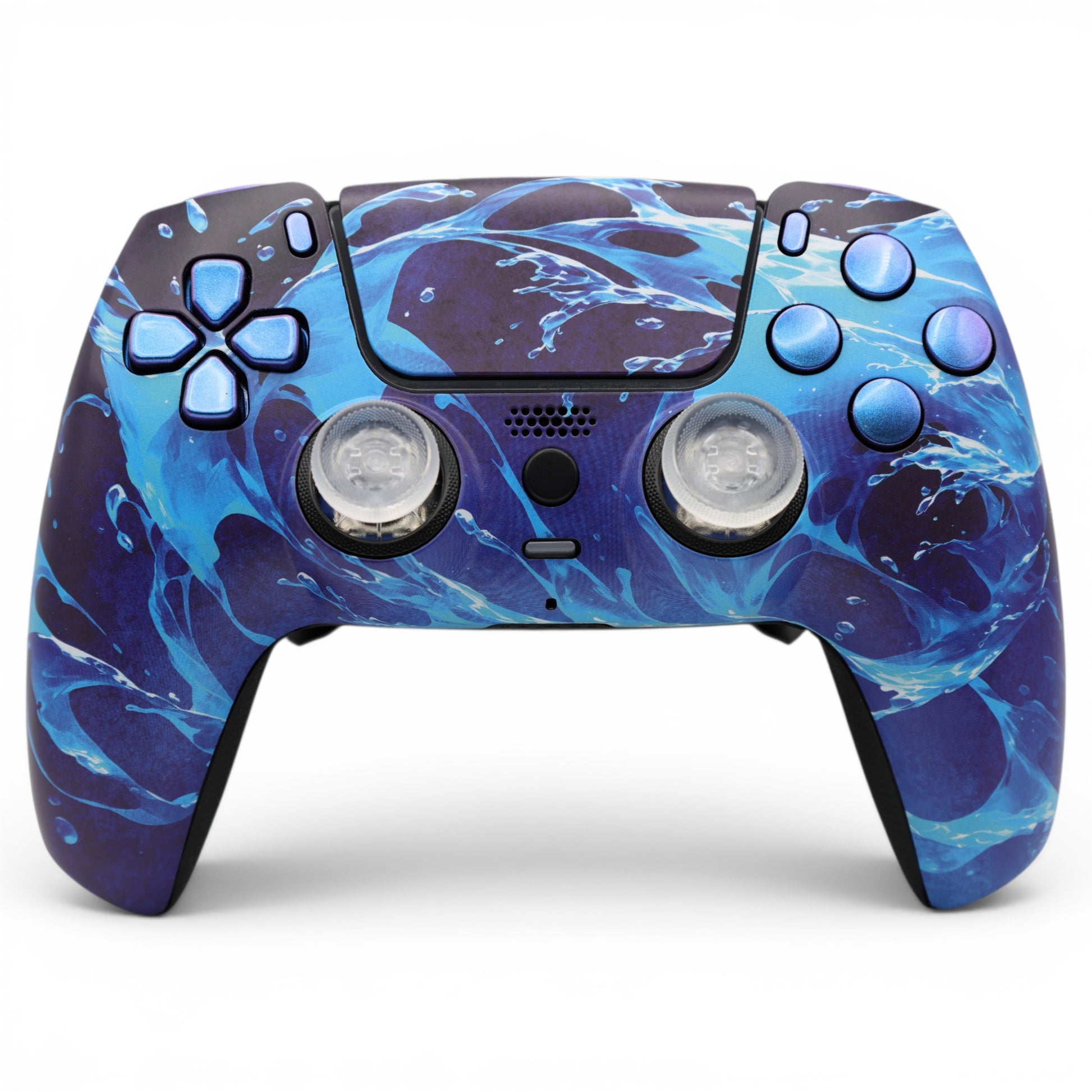 Water Custom PS5 Scuf Controller Schweiz – Kein Stick-Drift dank TMR-Sticks, Back Paddles & Smart Triggers | SwissAimController