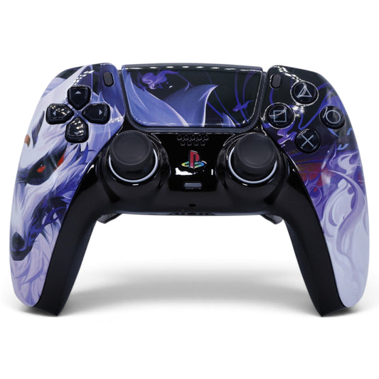 White Wolf Max PS5 Pro Controller mit TMR-Sticks – Frontansicht