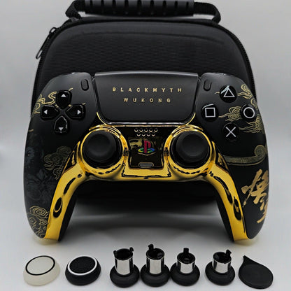 Wukong PS5 Pro Controller – Custom PS5 Controller mit TMR Anti-Stick-Drift Joysticks, Frontansicht