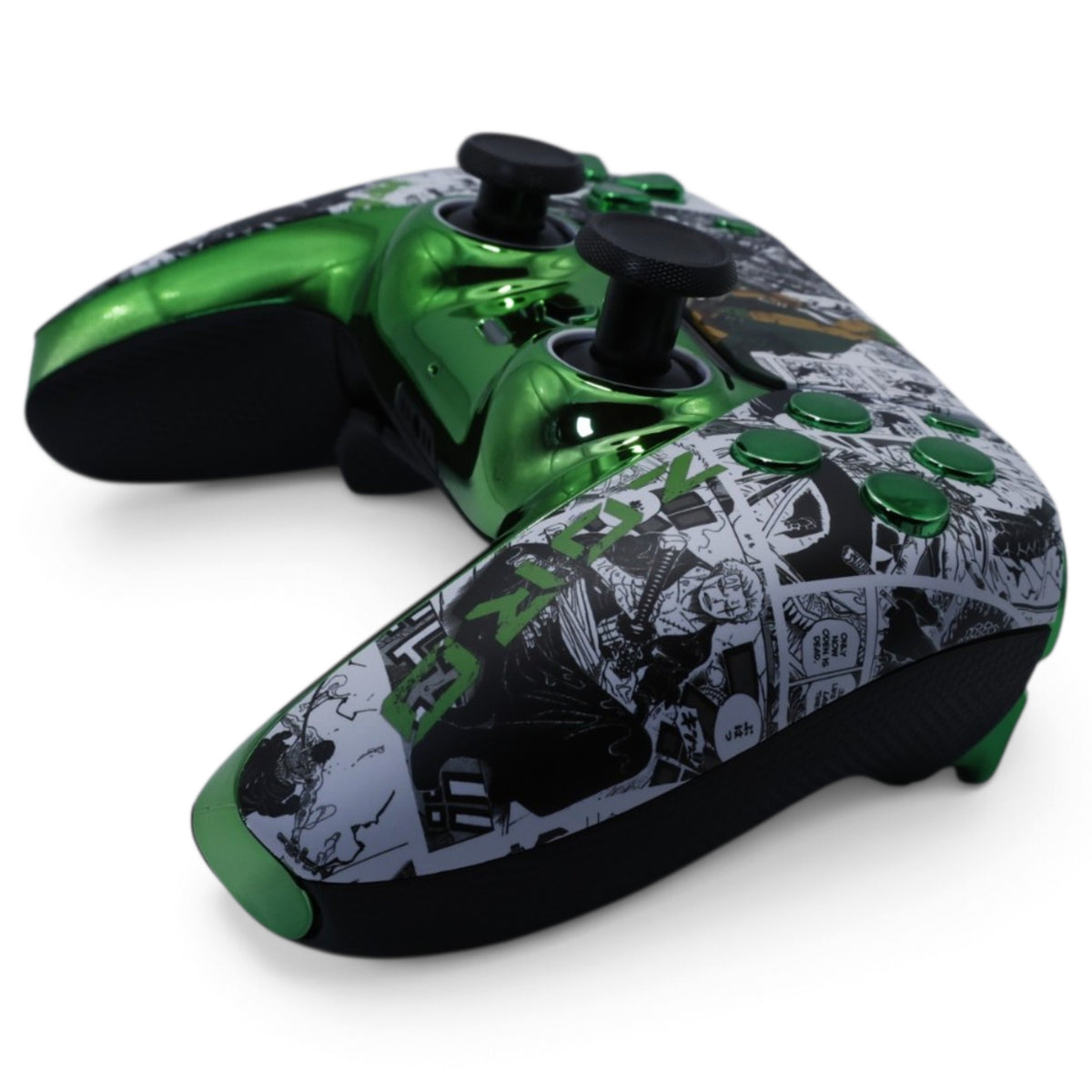 Zorro Max PS5 Pro Controller mit TMR-Sticks – schräge Produktansicht
