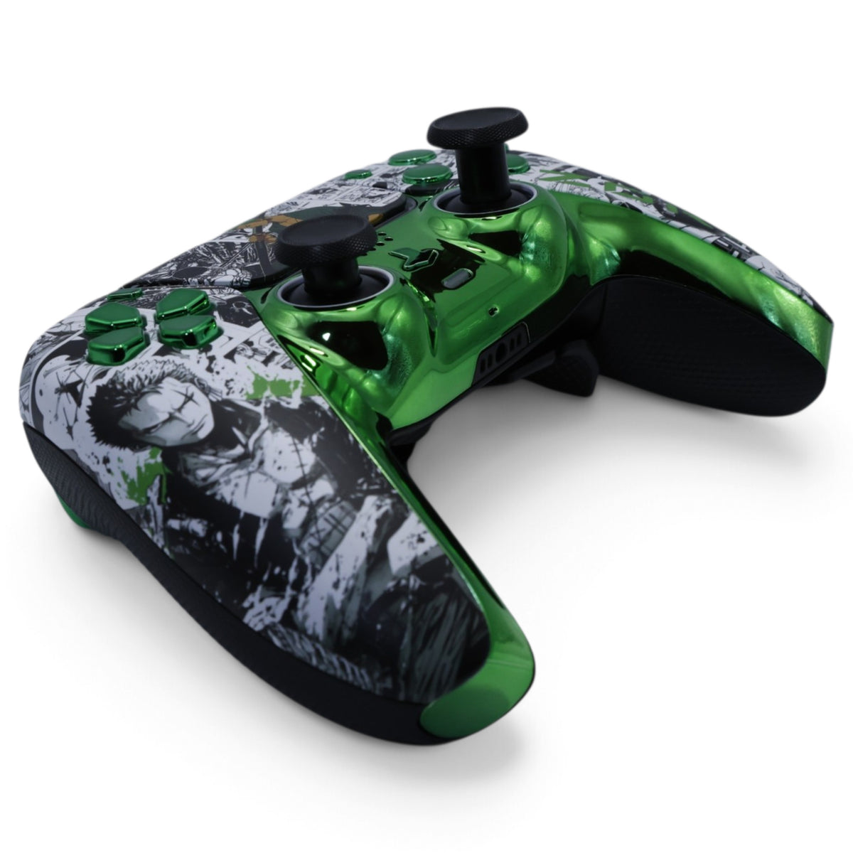 Zorro Max PS5 Pro Controller mit TMR-Sticks – schräge Produktansicht